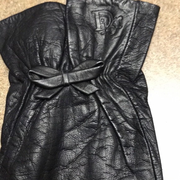 Dior Vintage  Driving Leather Gloves - Picture 1 of 5